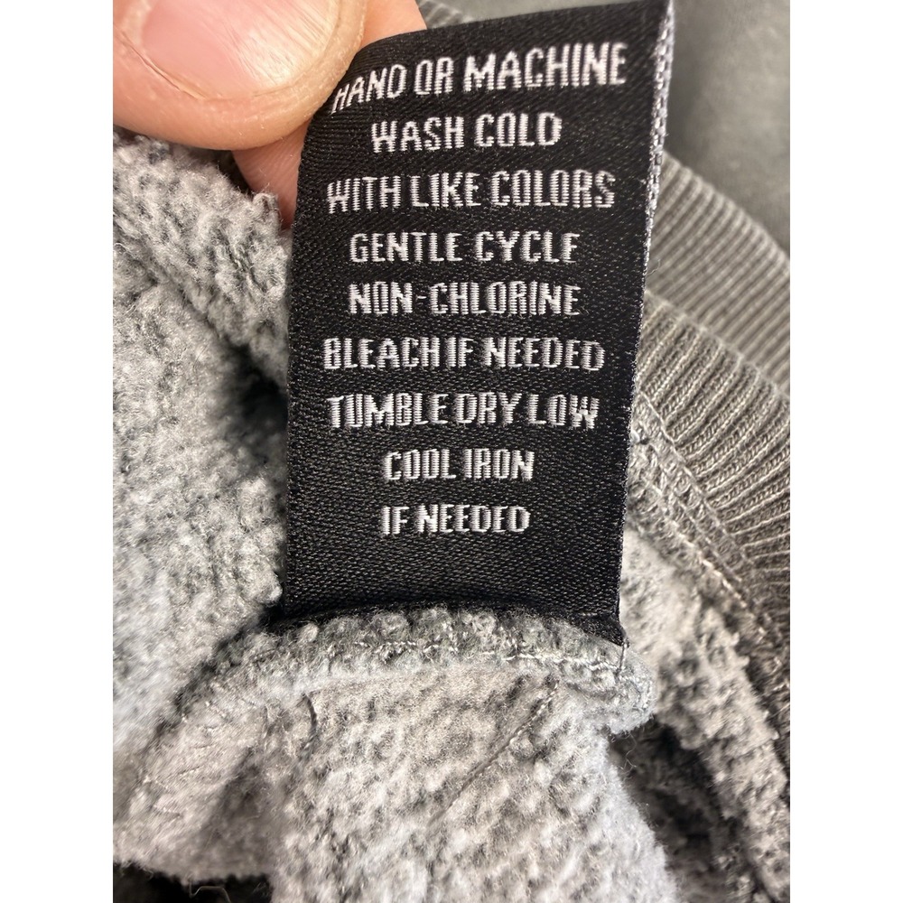RSQ Faded Washed Heavyweight Hoodie Distressed Grunge Skater XL - Picture 9 of 9